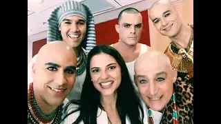 Homenagem ao elenco de Os dez mandamentos-Bastidores