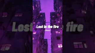 Gesaffelstein & The weeknd - Lost in the Fire 1Hour