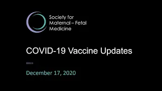 COVID-19 Vaccine Update Webinar