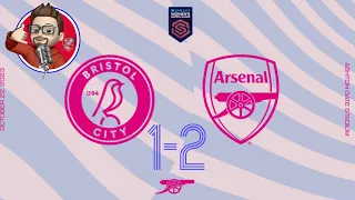BristolCityWomen vs Arsenal Women Highlights 22/10/23