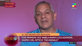 Por primera vez habla Mario Leguizamón, dueño del mítico "Escándalo"