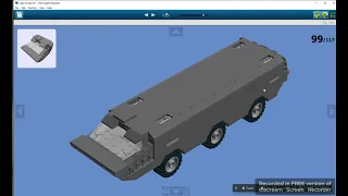 Lego tochka U (tutorial)