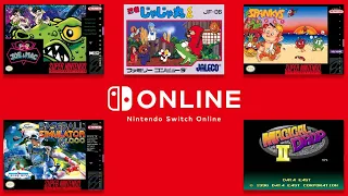 NES and SNES Nintendo Switch Online May 2021 releases!