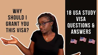 18 USA F1 Student Visa Interview Questions and Answers