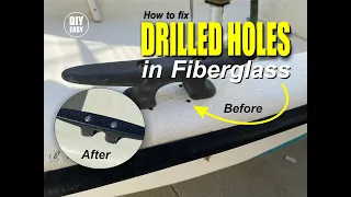 Easy Fiberglass Hole Repair: Fixing Drilled Holes with Expert Guidance