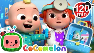 JJ's Dentist Play Pretend! | CoComelon | Nursery Rhymes for Kids | Moonbug Kids Express Yourself!