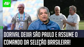 “O Dorival é o nome MAIS FORTE! A CBF…” Vampeta APROVA chegada de Dorival Jr. na Seleção Brasileira