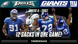 Big Blue's D-Line Singlehandedly DOMINATES Philly! (Eagles vs. Giants 2007, Week 4)