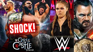 HUGE TWIST In BLOODLINE At Clash At The Castle! | Ronda Rousey ANGRY On WWE, Drew McIntyre| WWE News