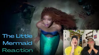 The Little Mermaid (2023) Teaser Trailer Reaction 🧜🏾‍♀️ #TheLittleMermaid #Disney #D23 #d23expo