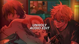 Unholy - Shayne Orok Ft. Ali Orok [Edit Audio] 「Japanese Version」(Cover)