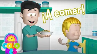 A COMER🍽️🥦🥕Biper y sus Amigos | Canciones Infantiles🌟| Mundo de Colores🐦🎈🎉