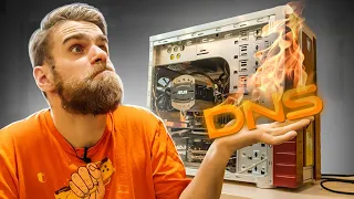 ПК Умер Через 15 лет + Бомбит от DNS ... немного!)) 🔥😎