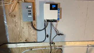 Setting Up My All-In-One Solar Power System! 24 Hybrid Inverter. Step by Step!