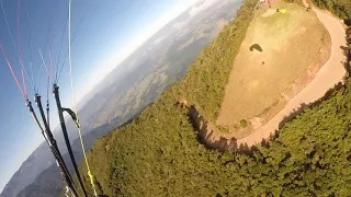 Decolagem com emoção - Rampa Norte Pico Agudo