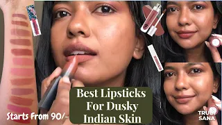 *MUST HAVE* *AFFORDABLE* LIPSTICK SHADES FOR DUSKY SKIN TONE | Starting from 80/- | In Tamil |