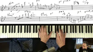 Funny Valentine tutorial - Dave Grusin arrangement  - tutorial Jazz Piano College