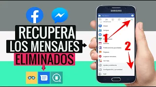 RECUPERAR conversaciones ELIMINADAS en Facebook Messenger | Mensajes y Fotos borradas de tu EX 💬