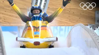 Bobsleigh Beijing 2022 | 4-man heats highlights