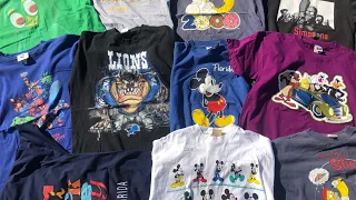 Vintage Looney Tunes + Mickey Tshirts - The Home Shopping Network