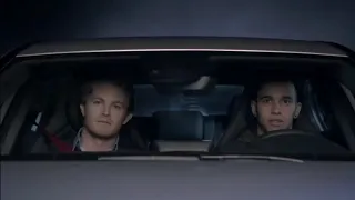 Lewis Hamilton Nico Rosberg Mercedes-Benz Ad 2013