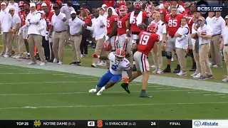 Georgia TE Brock Bowers WILD 73 Yard TD vs Florida | 2022 College Football