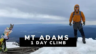 Mt Adams Climb (Southside Route) In 1 Day on National Summit Day