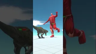 ARBS Shorts｜ Colossal Titan vs T-Rex  --  Animal Revolt Battle Simulator