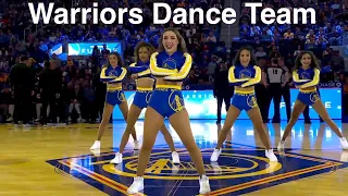 Warriors Dance Team (Golden State Warriors Dancers) - NBA Dancers - 4/2/2022  dance performance