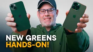 NEW iPhone 13 & Pro — The PERFECT Greens!