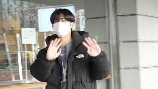 211124 #김요한 '학교2021' 제작발표회 kbs 출근