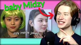 baby midzy tries to understand itzy inside jokes