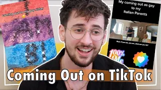 Reacting to Coming Out TikToks