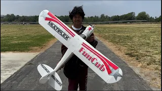 MULTIPLEX FUNCUB - THE SEARCH IS OVER! MAIDEN FLIGHT!