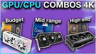 Best CPU & GPU Combos for 4K Gaming PC Builds in 2024!