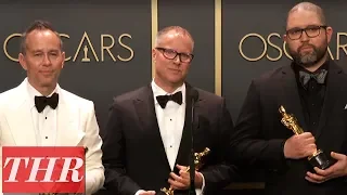 Oscar Winners for 'Toy Story 4' Full Press Room Speech | THR