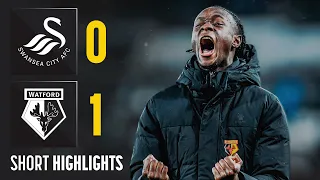 What A WINNER! ☄️ | Swansea City 0-1 Watford | Short Highlights