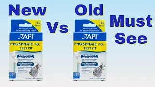 New API vs Old API Phosphate Test Kit