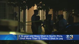 Two 15-Year-Old Boys Shot Overnight In North Philadelphia