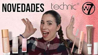 NOVEDADES maquillaje TECHNIC + W7 y más productos LOWCOST! Esto parece ALTA GAMA! wow!! 😍