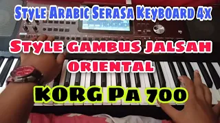 STYLE JALSAH ARABIC ORIENTAL KORG PA 700 (TALATOF)