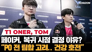 Faker is 👑BACK 👑 Update on wrist injury? Rating T1 without Faker? Playoffs goals?