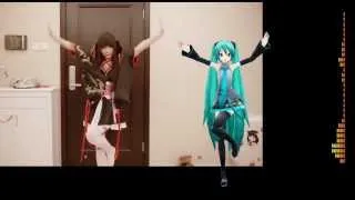 UNBREAKABLE MACHINE DOLL - Ririchiyo as Yaya and Hatsune Miku