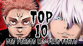 QUI EST LE PERSONNAGE LE PLUS PUISSANT DANS JUJUTSU KAISEN ? TOP 10 DES PLUS FORTS