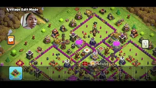 VLog66 | How to change layout Home base Village and War base Village | Clash of Clans