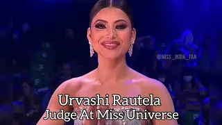 Urvashi Rautela At Miss Universe 2021- Former Miss Universe India