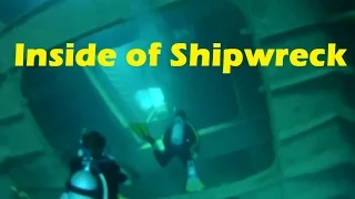INSIDE of Ship Wreck - Scuba Diving Astron shipwreck Punta Cana | Outdoor Adventures