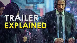 John Wick: Chapter 3: Parabellum: Official Trailer Explained | Everything You Missed