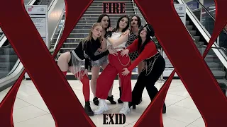 'FIRE' - EXID | Blindfold City K-Pop Dance In Public