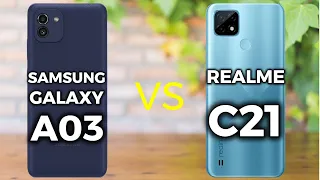 Samsung Galaxy A03 vs Realme C21